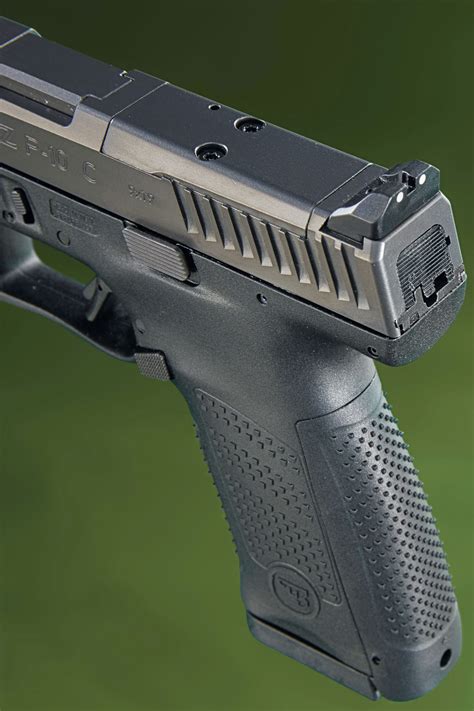 Cz P10c Rear View